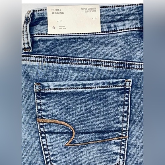 NWT American Eagle Outfitters high rise jeggings - Picture 5 of 13